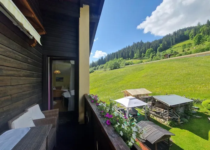 Am Bauernhof Mit Balkon Und Parkplatz, Aufenthaltsraum Mit Spielmoeglichkeiten, Erholung- Inmitten Der Natur, 6 Fahrminuten Zur Alpentherme Gastein Und Zur Schlossalmbahn バート・ホーフガシュタイン
